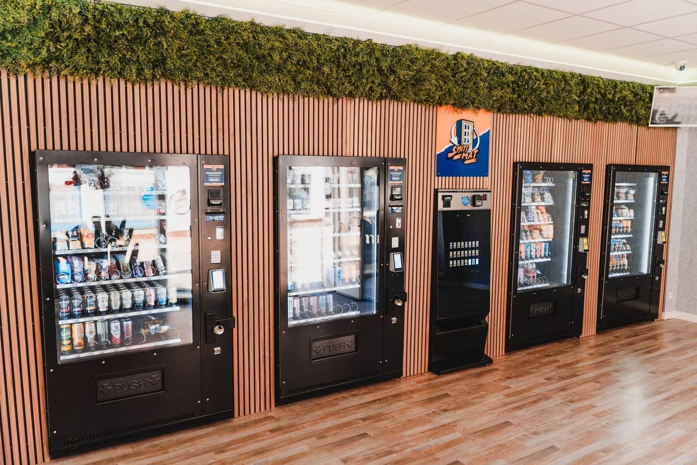 Snackautomaten im SpätiMat Showroom Parchim